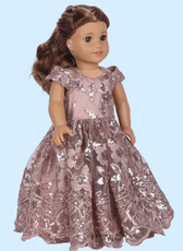 Dolls Princess Gown Sewing Pattern 'Amora'