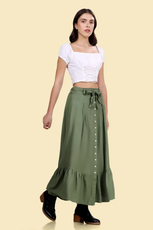 Cottagecore Maxi Skirt Sewing Pattern 'Maple'