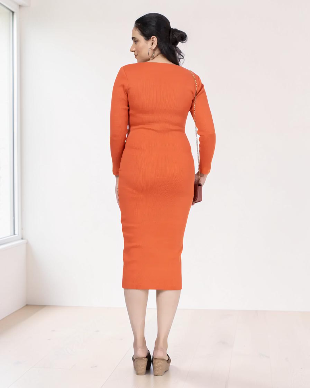 Bodycon Midi Dress Sewing Pattern 'Finch'