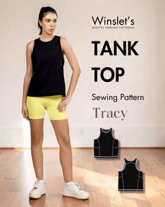 Tank Top Sewing Pattern 'Tracy'