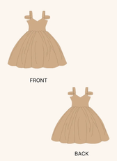 Dolls Princess Gown Sewing Pattern 'Amora'