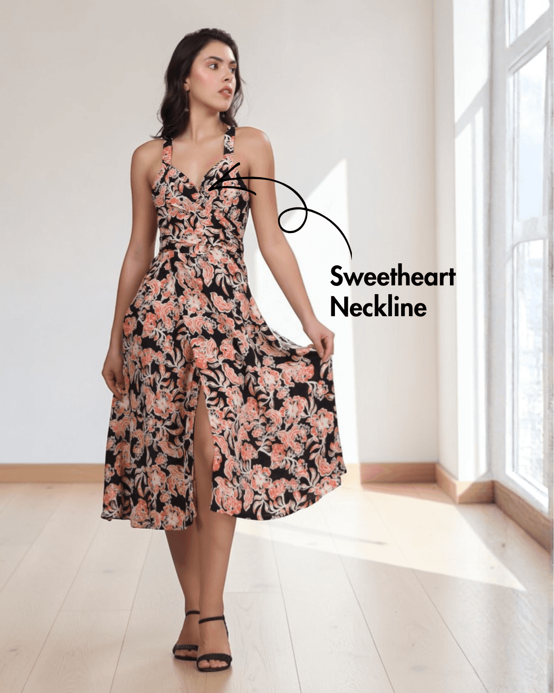 Wrap Dress Sewing Pattern | Sleeveless & Sweatheart Neckline Winslet's Sewing Patterns Wrap Dress Sewing Pattern | Sleeveless & Sweatheart Neckline Winslet's Sewing Patterns