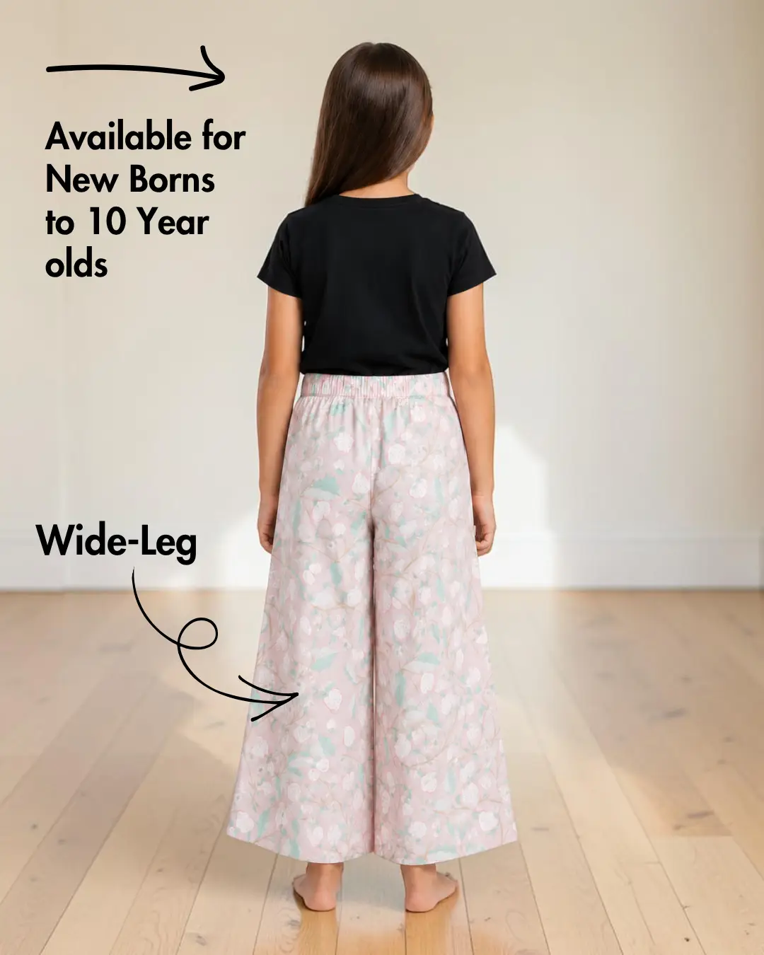 Kid's Palazzo Sewing Pattern 'Cameron'