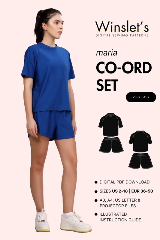 Coord Set Sewing Pattern 'Maria'