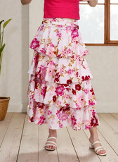 Ruffled Tiered Skirt Sewing Pattern 'Amy'