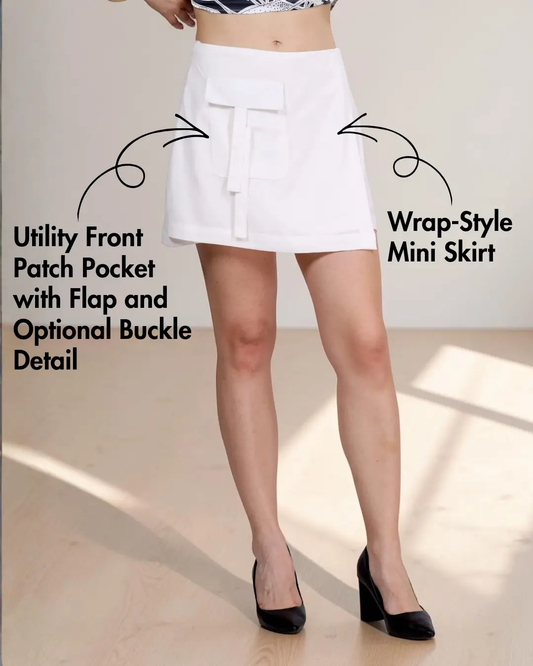 Utility Mini Skirt Sewing Pattern 'Sabrina'