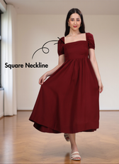 Milkmaid Dress Sewing Pattern 'Rosaline'