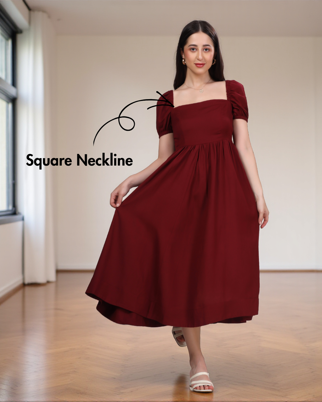 Milkmaid Dress Sewing Pattern 'Rosaline'