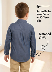 Kid's Formal Shirt Sewing Pattern 'Morgan'