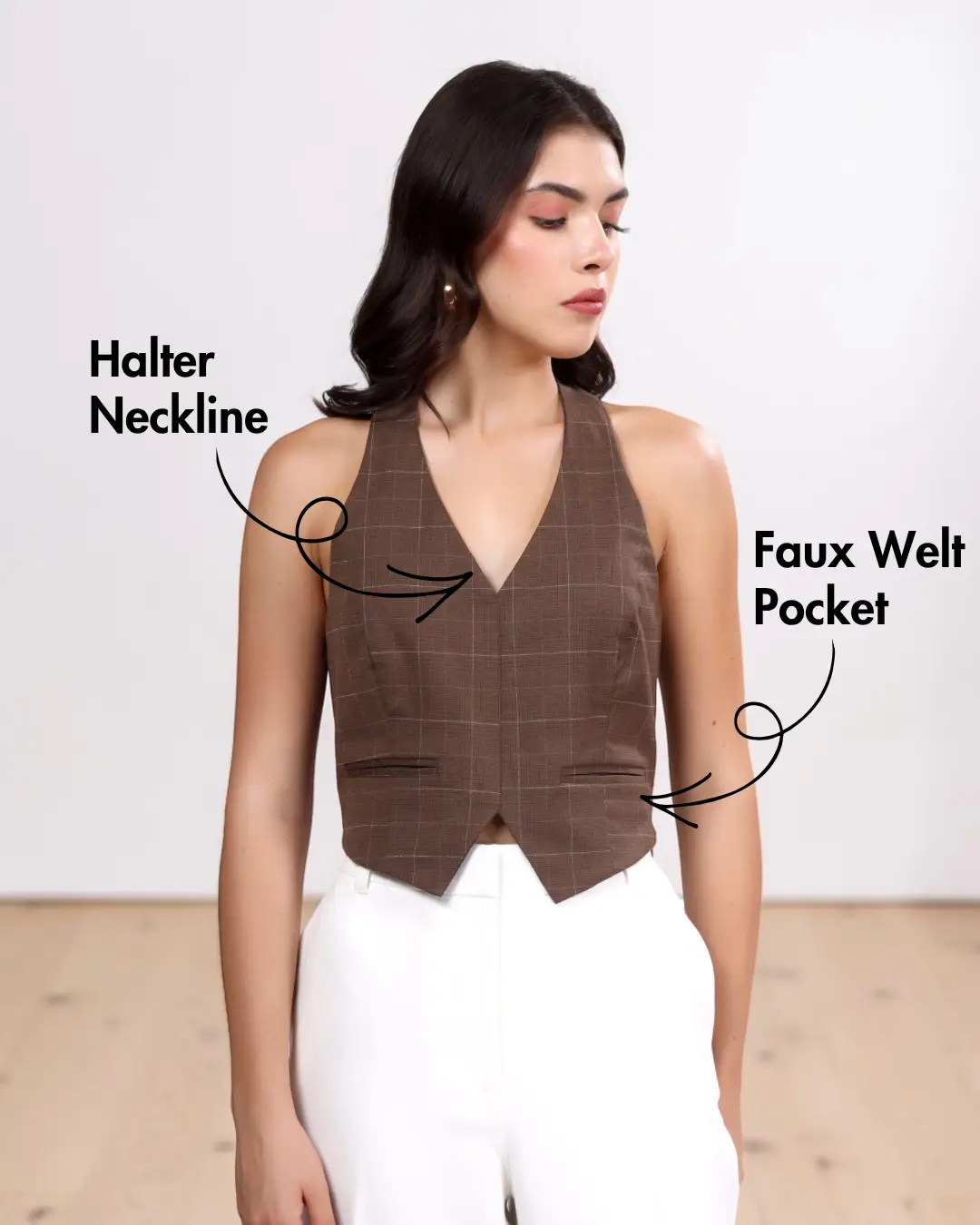 Halter Neck Vest Sewing Pattern 'Ciara'