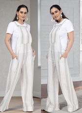 Overall Jumpsuit Sewing Pattern 'Belle'