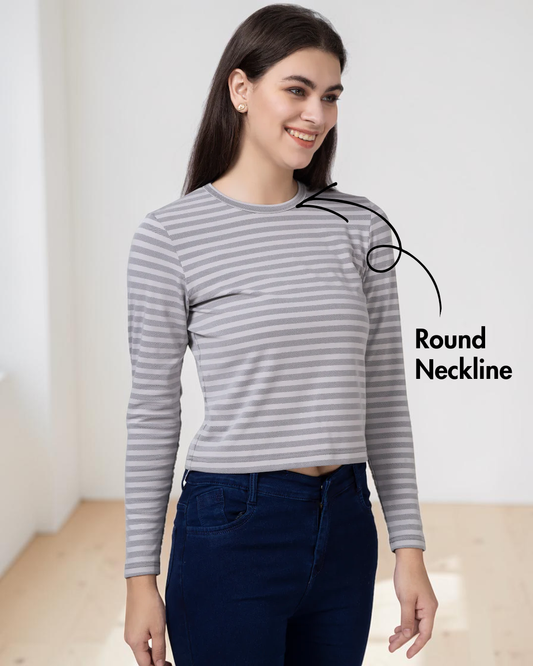 Long Sleeve T-shirt Sewing Pattern 'Misha'