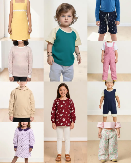 Kid's Sewing Patterns Bundle
