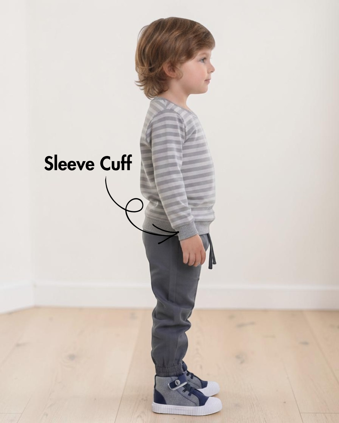 Kid's Sweatshirt Sewing Pattern 'Shawn'