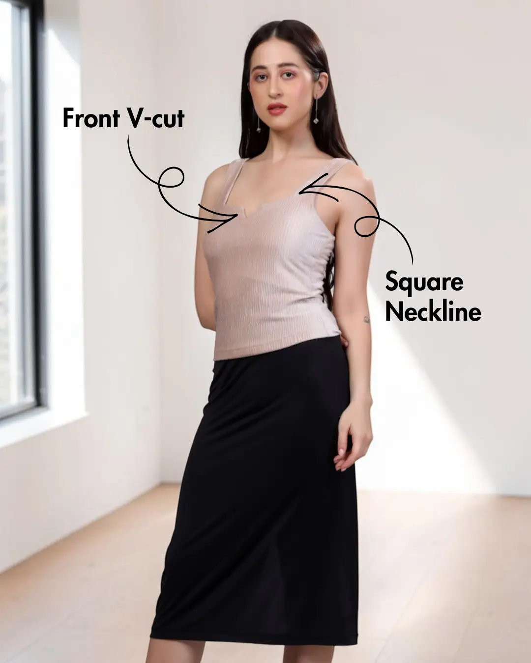 Square Neck Tank Top Sewing Pattern 'Mara'