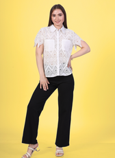 Short Sleeve Shirt Sewing Pattern 'Sage'