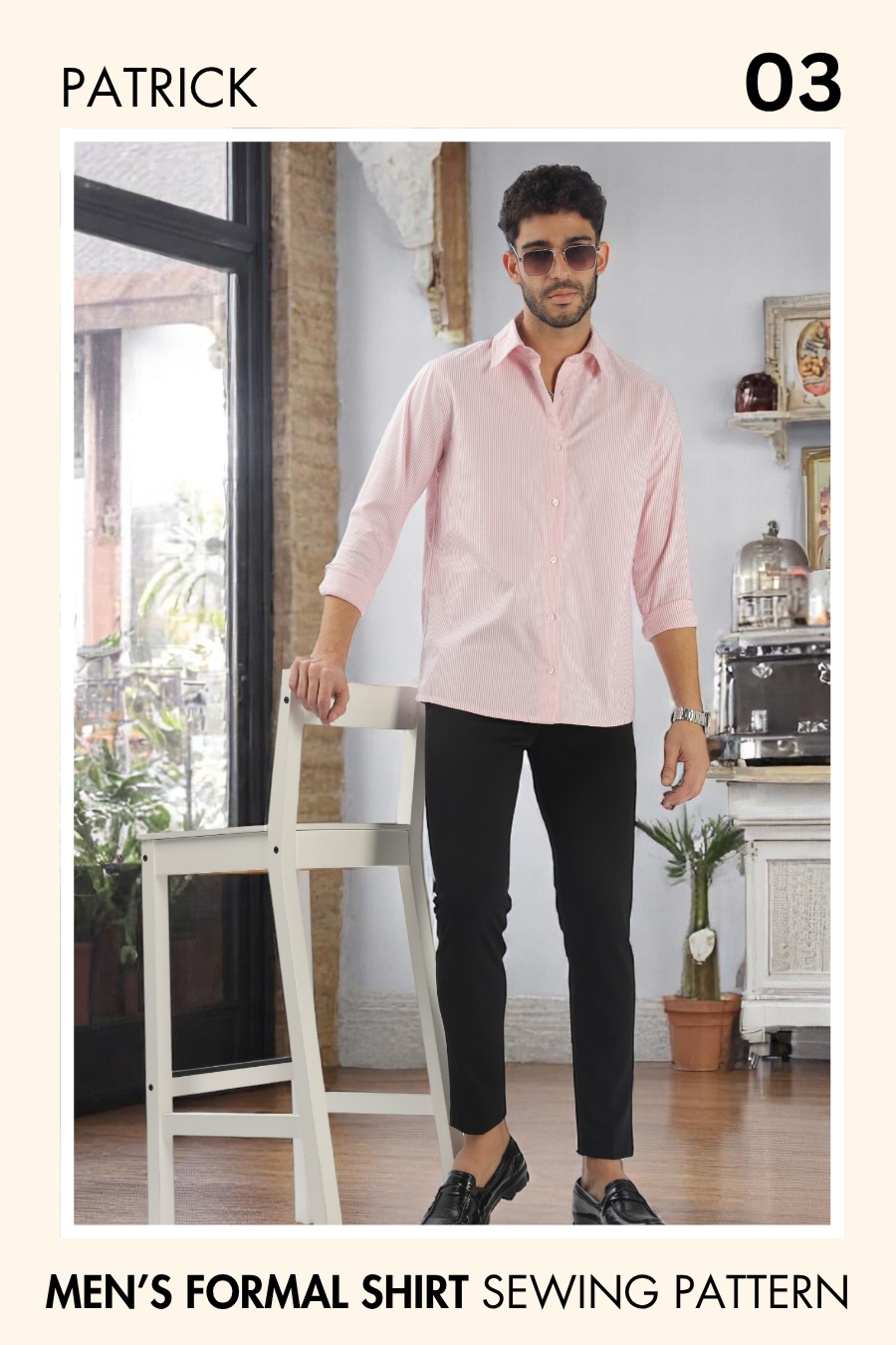 Men’s Capsule Wardrobe Bundle: 10 Essential Sewing Patterns