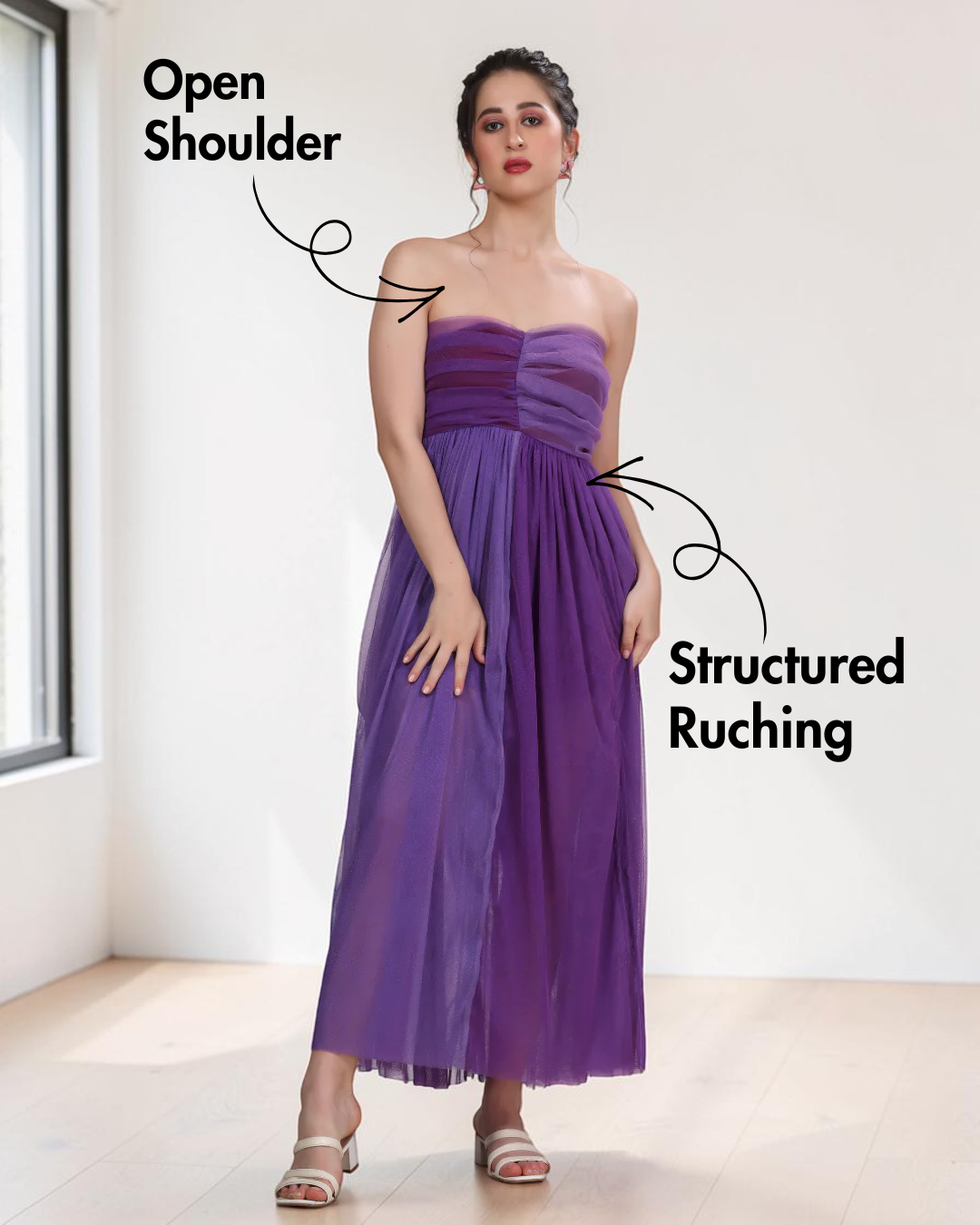 Strapless Gown Sewing Pattern 'Viola'