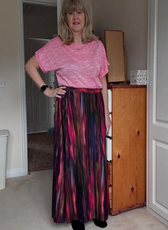 Gathered Maxi Skirt Sewing Pattern 'Zinnia'
