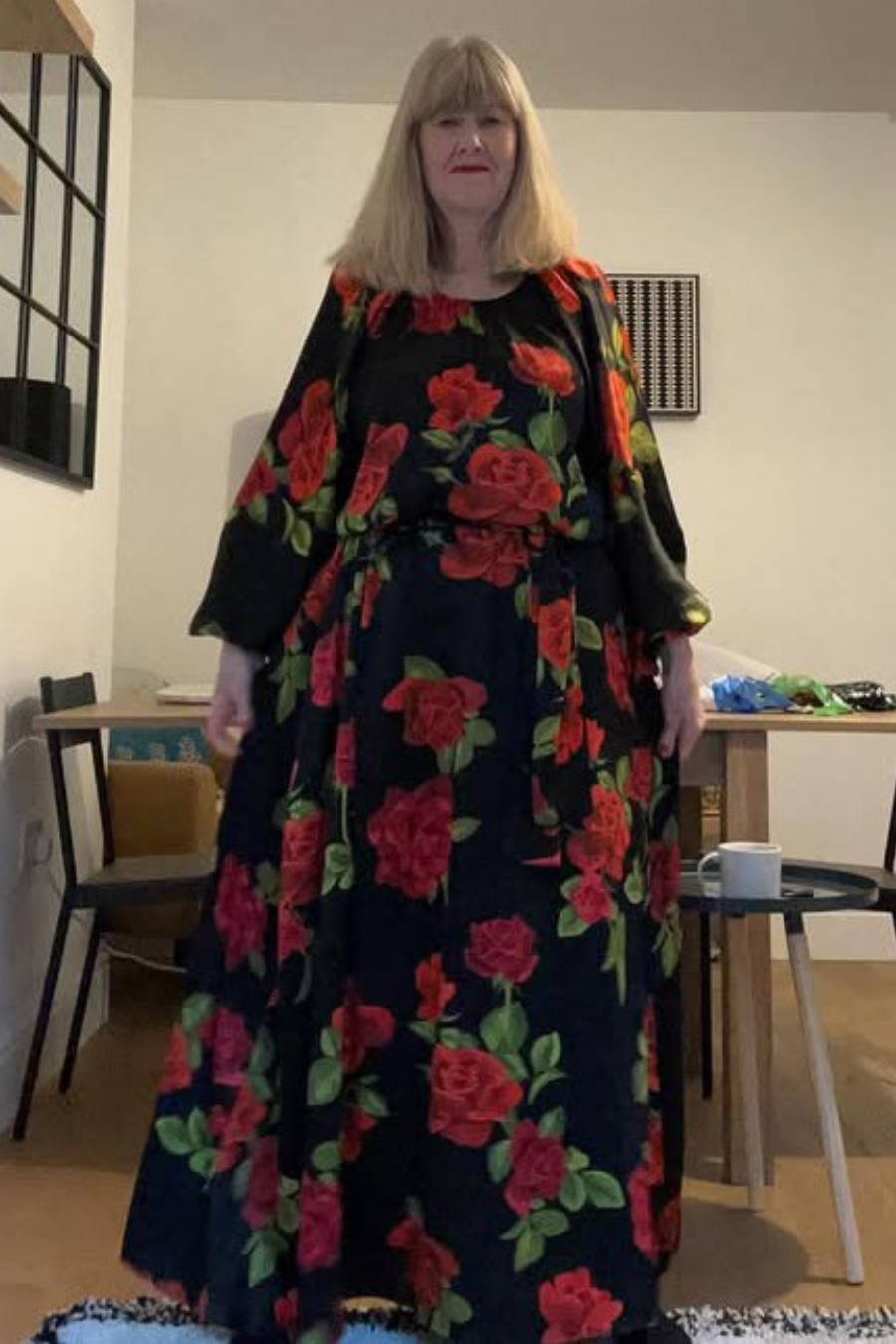 Gathered Maxi Skirt Sewing Pattern 'Zinnia'