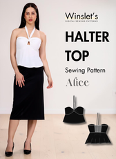 Halter Top Sewing Pattern 'Alice'
