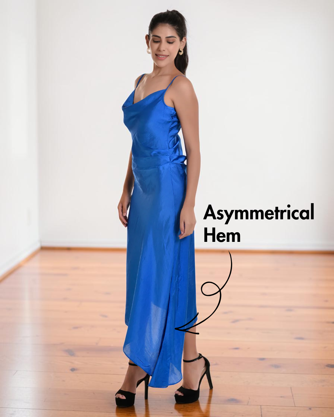 Cowl Neck Maxi Dress Sewing Pattern 'Aurora'