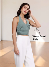 Halter Tie-back Crop Top Sewing Pattern 'Cassie'