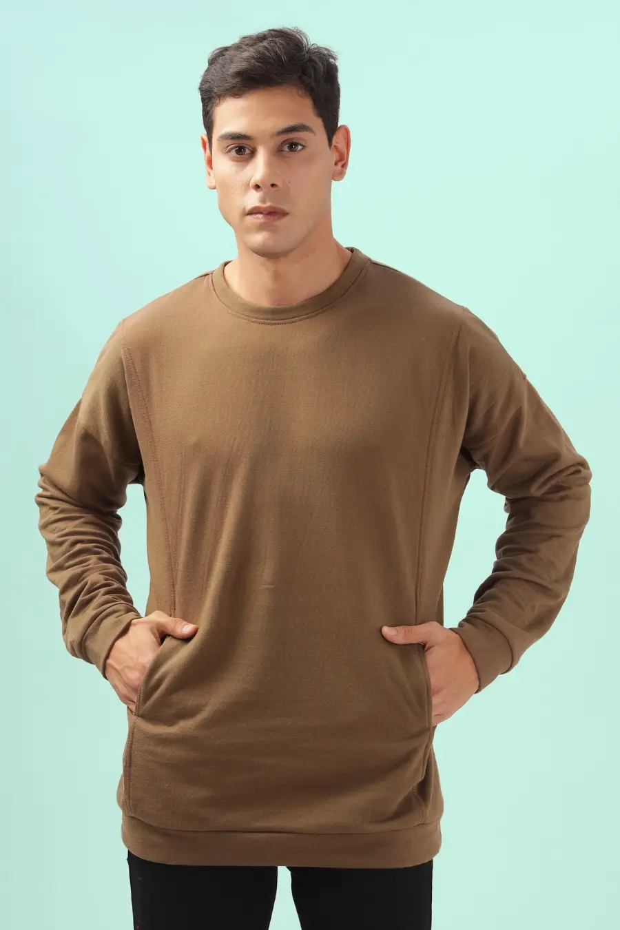 Crew Neck Sweatshirt PDF Men's Top Sewing Pattern |Long Sleeves Crew Neck Sweatshirt PDF Men's Top Sewing Pattern |Long Sleeves
