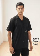 Men's casual short sleeve shirt sewing pattern 'Paul' with relaxed fit