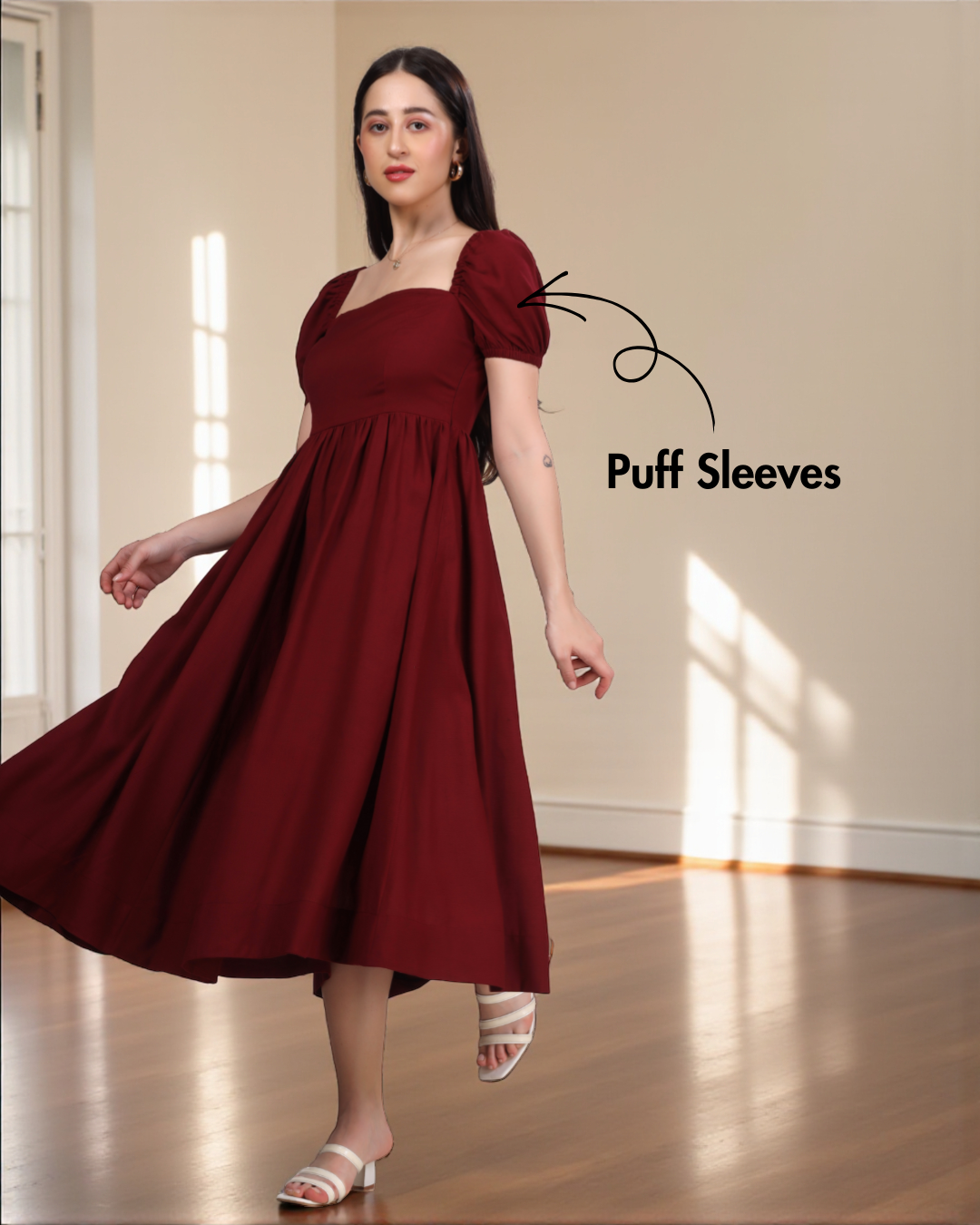 Milkmaid Dress Sewing Pattern 'Rosaline'