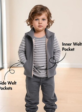 Kid's Sleeveless Vest Sewing Pattern 'Flynn'