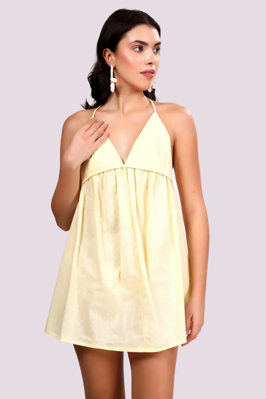 Halter Beach Dress Sewing Pattern 'Nori'