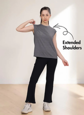 Extended Shoulder Sports Vest Top Sewing Pattern 'Roxanne'