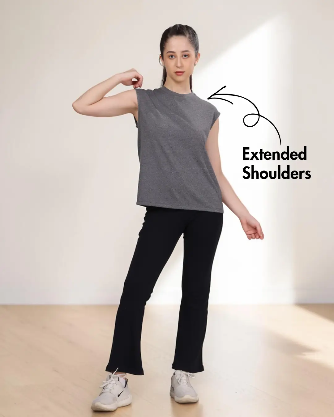 Extended Shoulder Sports Vest Top Sewing Pattern 'Roxanne'