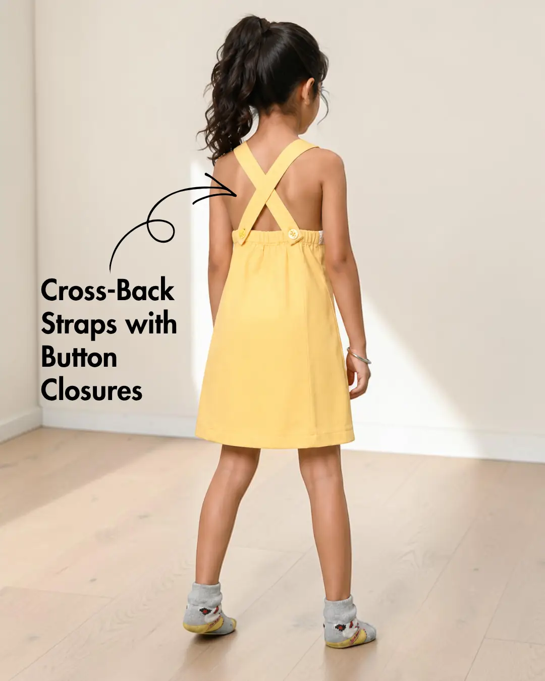 Kid's Shoulder Strap Dress Sewing Pattern 'Ramona'