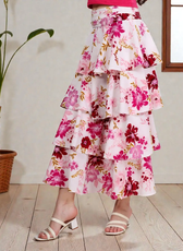 Ruffled Tiered Skirt Sewing Pattern 'Amy'