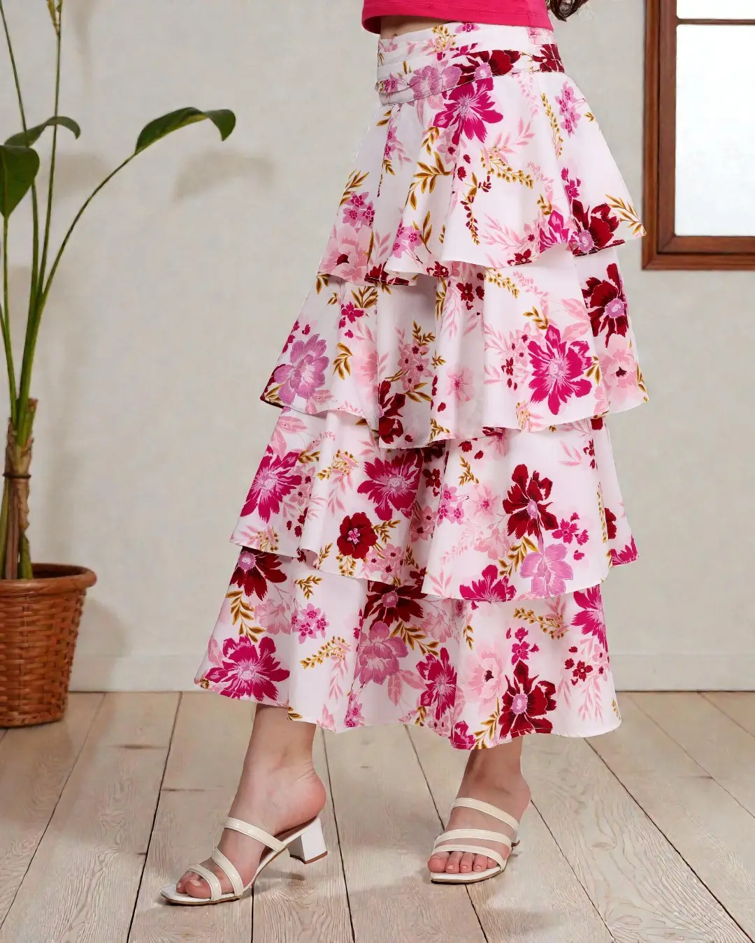 Ruffled Tiered Skirt Sewing Pattern 'Amy'