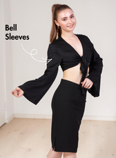Tie Front Top Sewing Pattern 'Roxy'