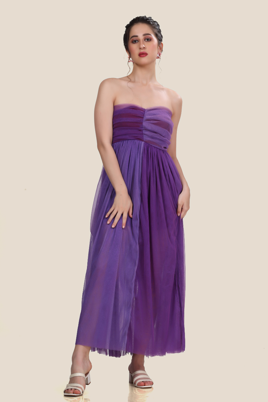 Strapless Evening Dress Sewing Pattern 'Viola'