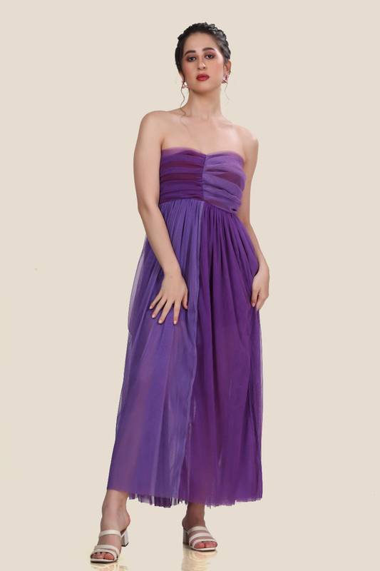 Strapless Evening Dress Sewing Pattern 'Viola'