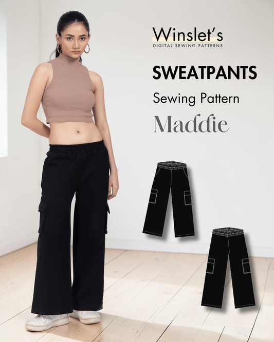 Sweatpants Sewing Pattern 'Maddie'