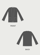 Long Cardigan Sewing Pattern 'Nora'