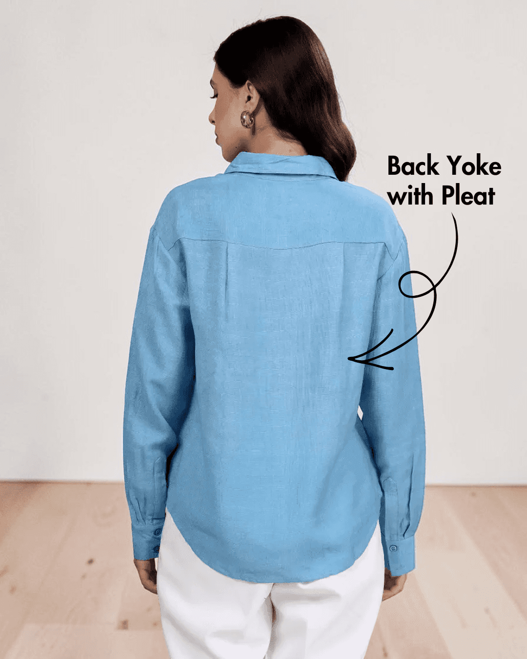 dress shirt yoke Loose Fit Button Down Shirt Sewing Pattern 'Hayden'