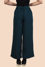 Wide Leg Belted Trousers Sewing Pattern 'Margot'