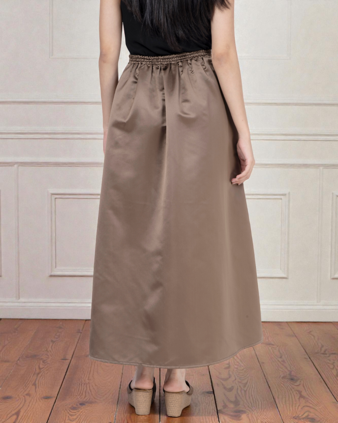 Gathered Maxi Skirt Sewing Pattern 'Zinnia'