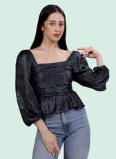 Peplum Top Sewing Pattern 'Reese'