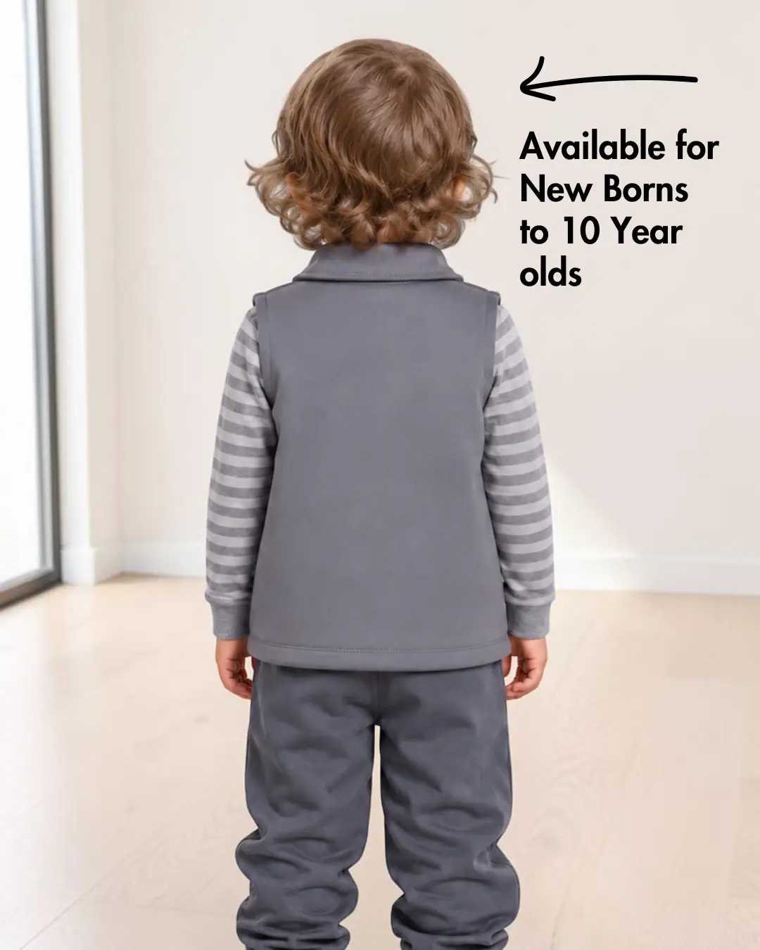 Kid's Sleeveless Vest Sewing Pattern 'Flynn'