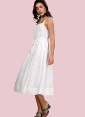 Strappy Midi Dress Sewing Pattern 'Fiona'