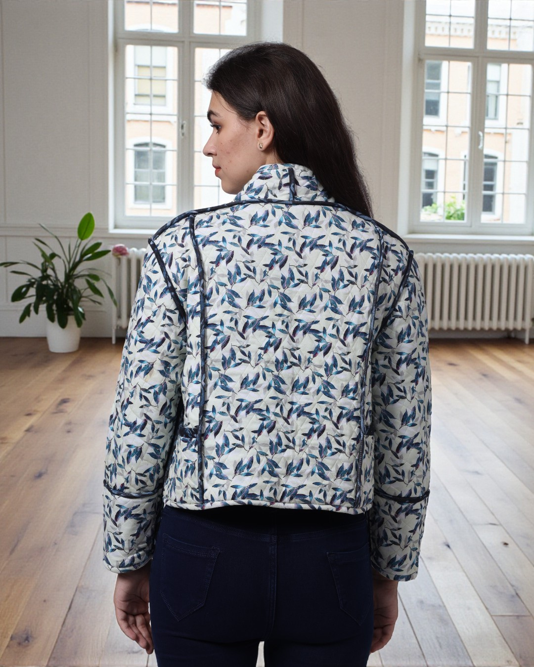 Reversible Quilted Jacket Sewing Pattern 'Romy'