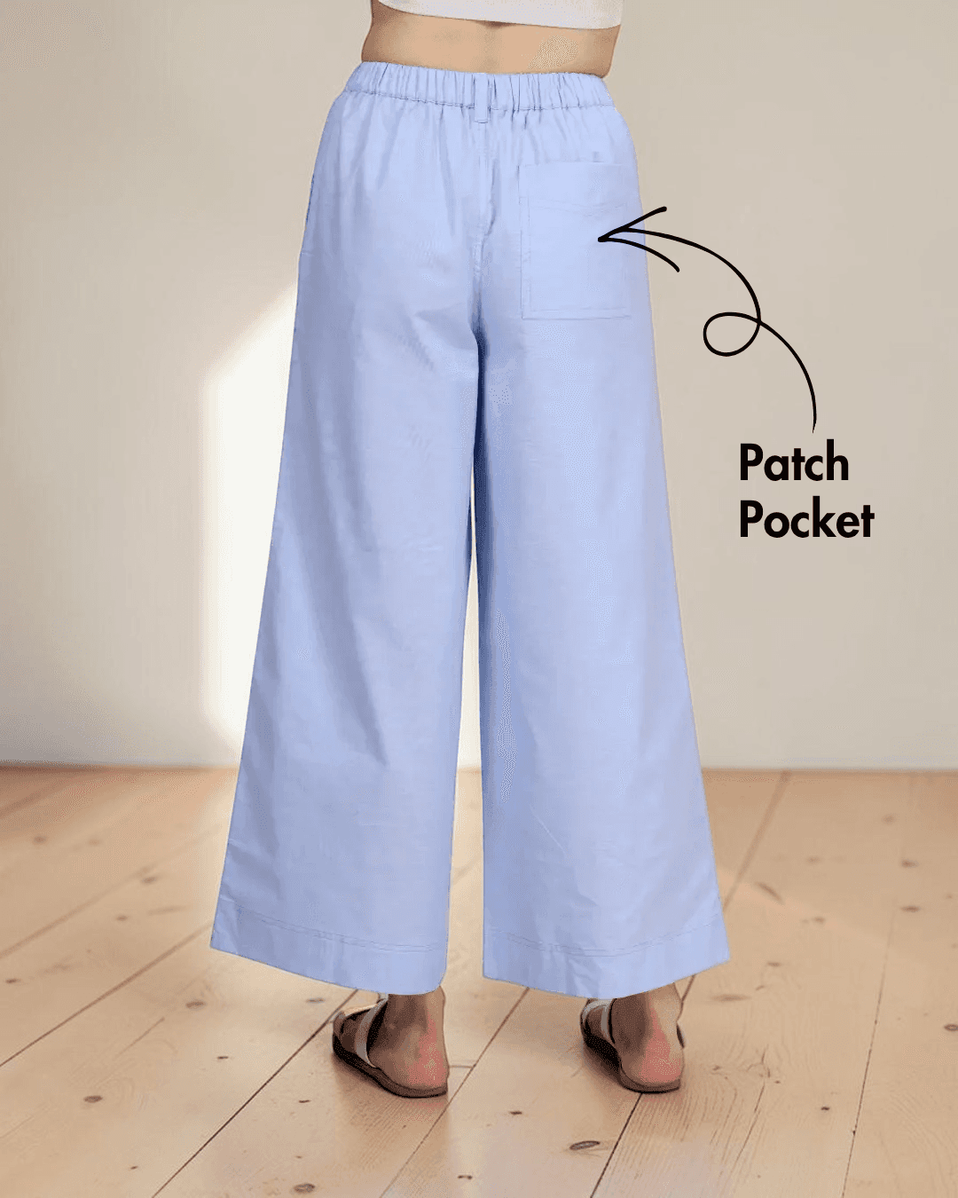 Wide Leg Pants Sewing Pattern 'Ella'